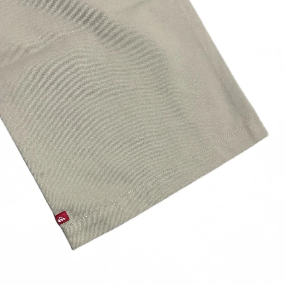 Quiksilver Men's 36 Tan Utility Straight Leg Chinos Pants Pockets Work‎ Casual